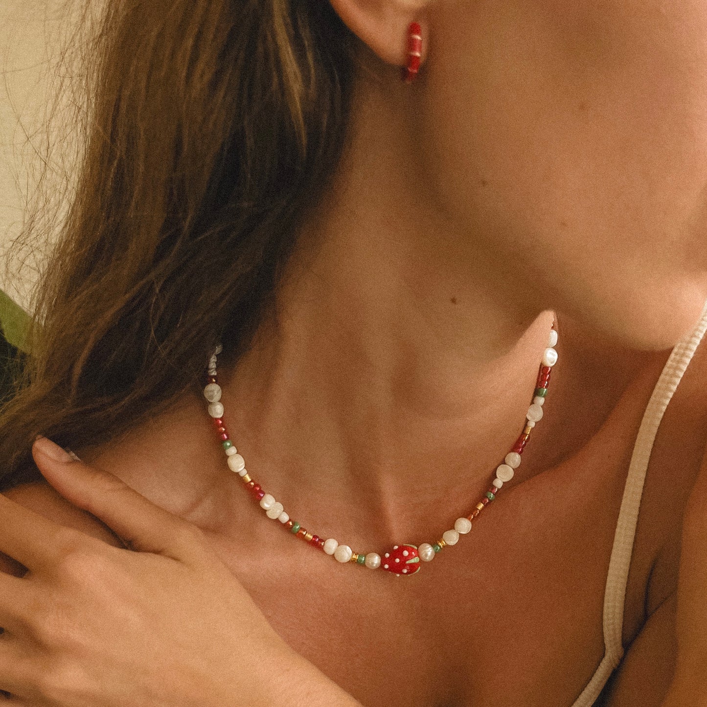 Cherry gelatto Earrings