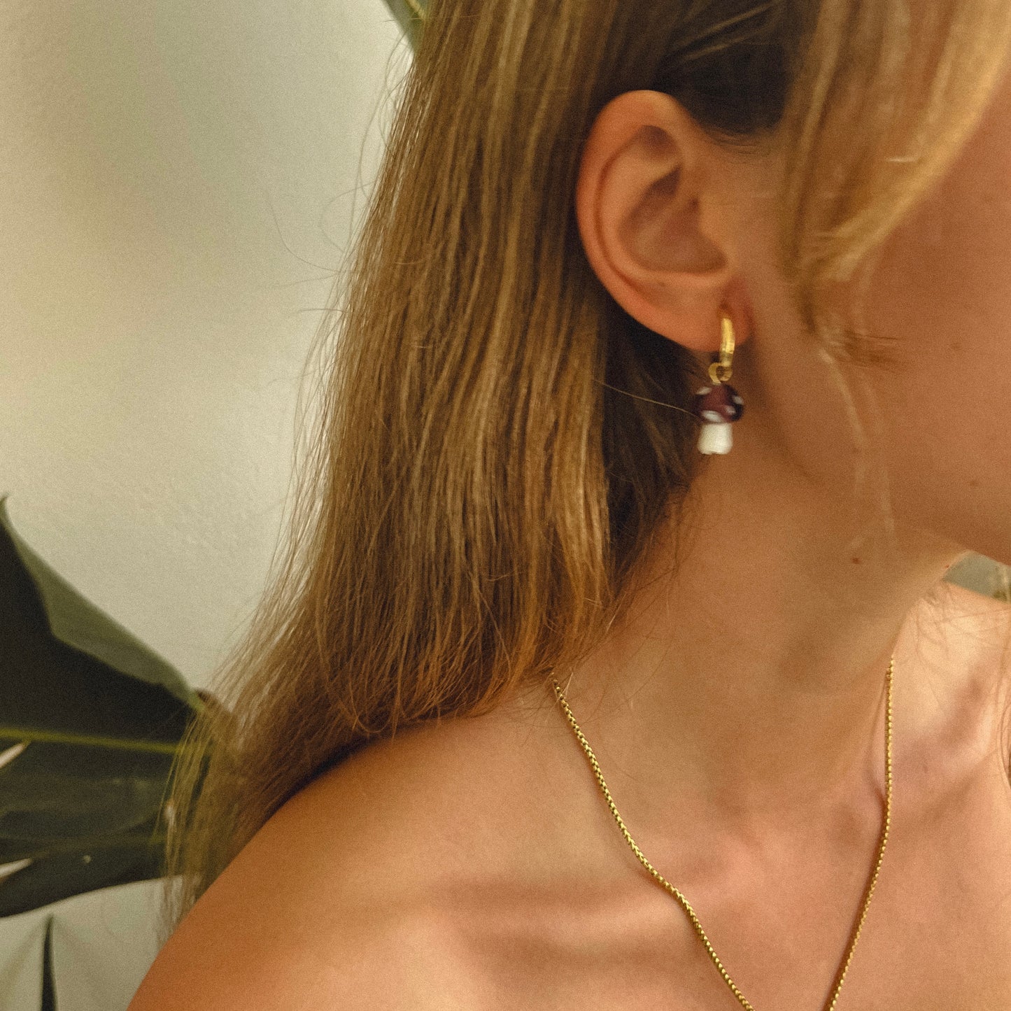 Mushroom Earring